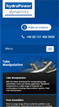 Mobile Screenshot of hydrapower-dynamics.com